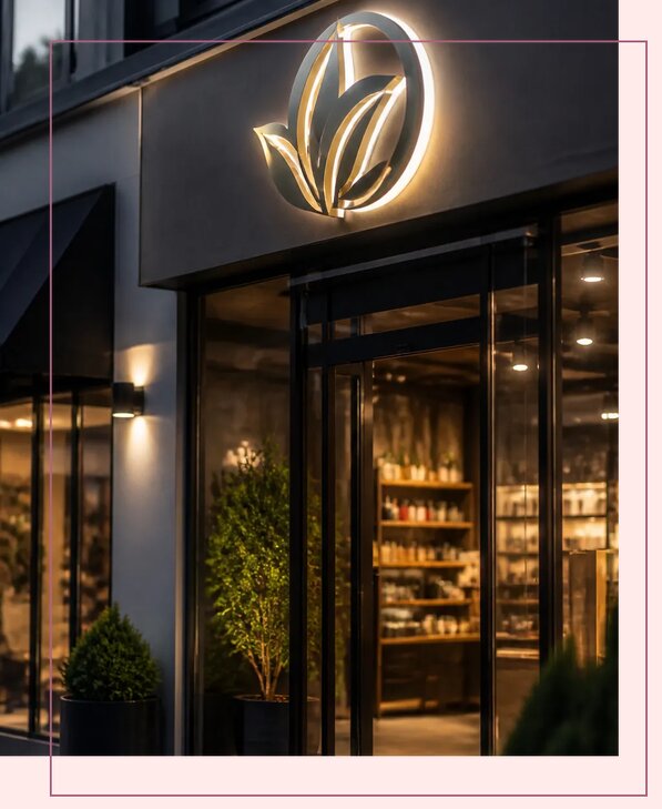 Световые вывески для магазина в Белгороде от 25968 р. | Аванза-Блг