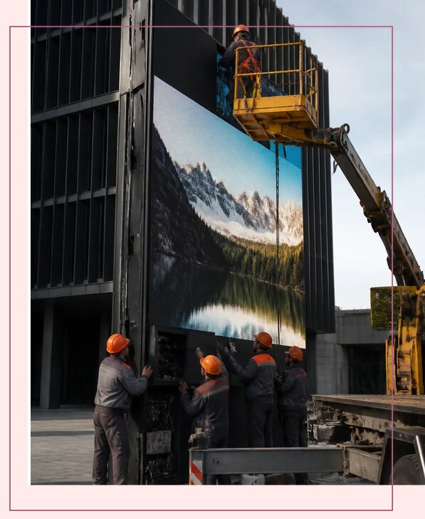 Размещение DOOH рекламы в Белгороде на цифровых экранах